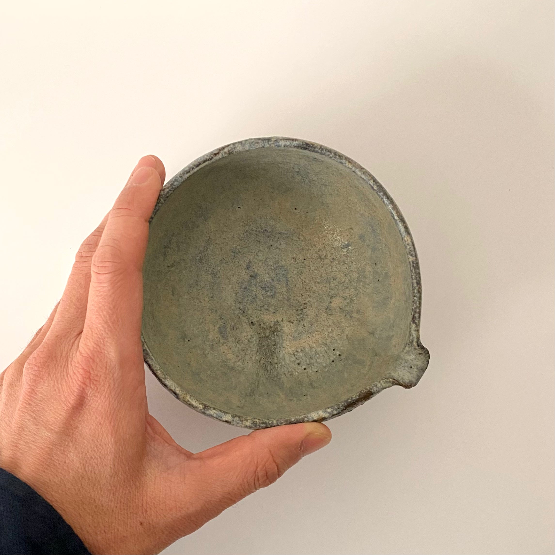 Handmade Ceramic Katakuchi Bowl | MIKA Original Pottery