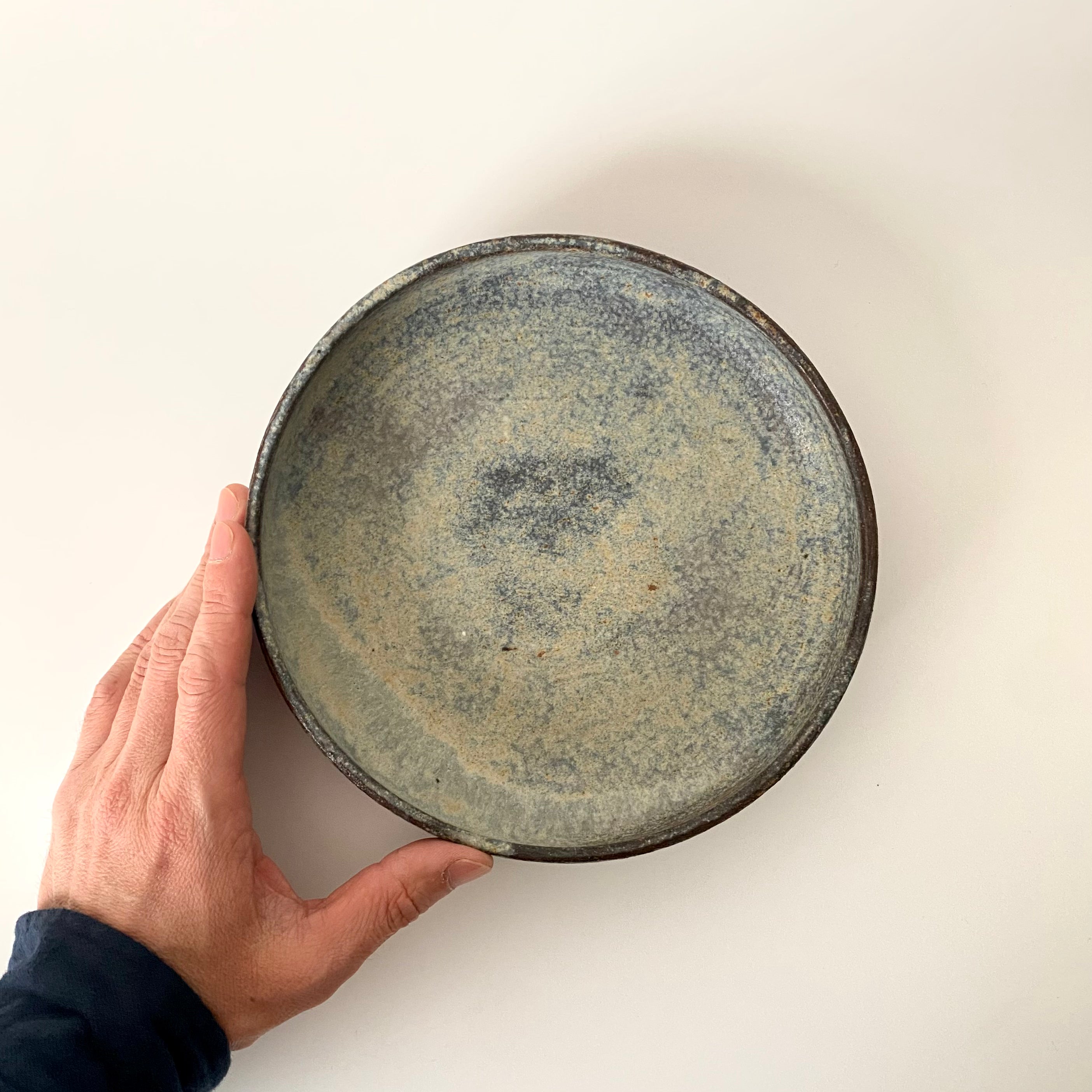 Ceramic 7" Shallow Bowl - Leaffall | Utsuroi by MIKA