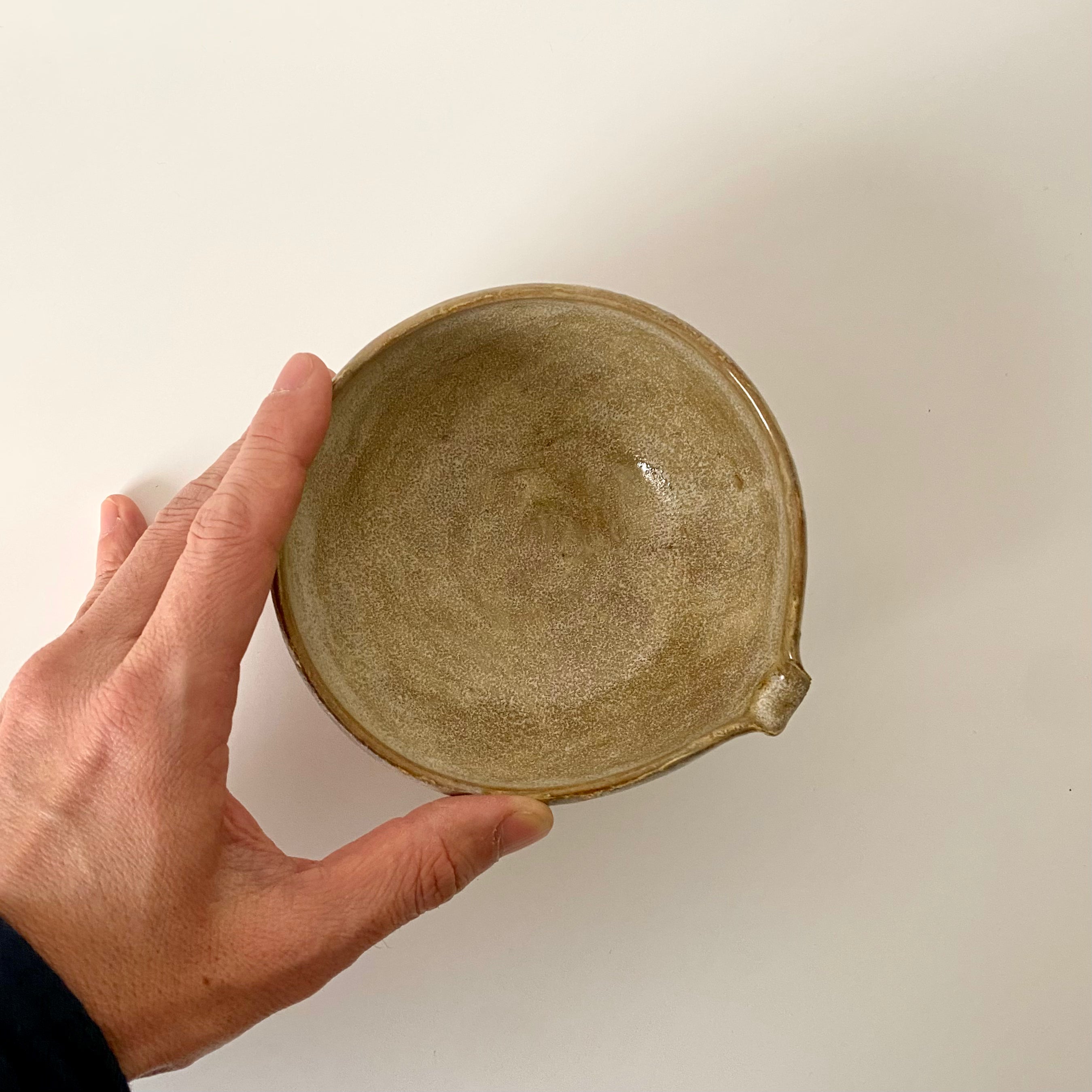 Handmade Ceramic Katakuchi Bowl | MIKA Original Pottery