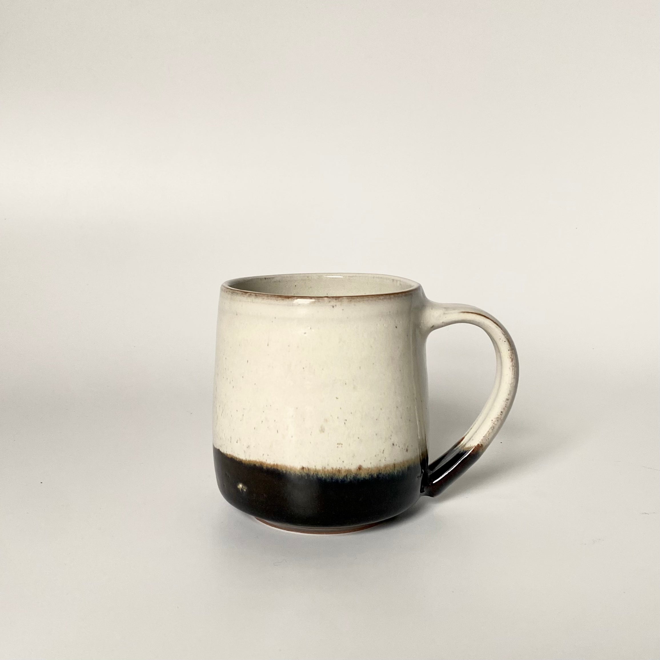 Ceramic Everyday Mug - Beige & Brown | MIKA
