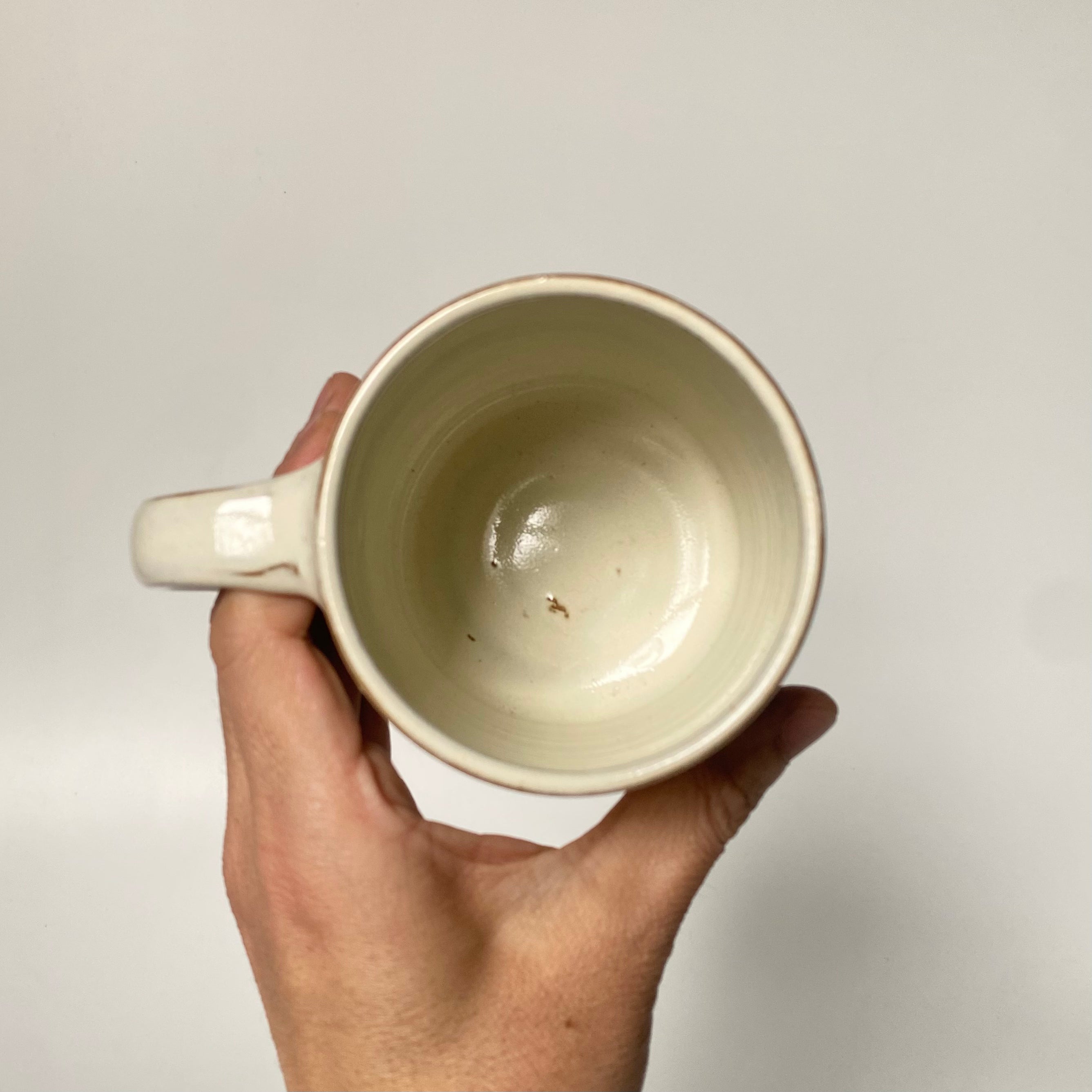 Ceramic Everyday Mug - Beige & Brown | MIKA