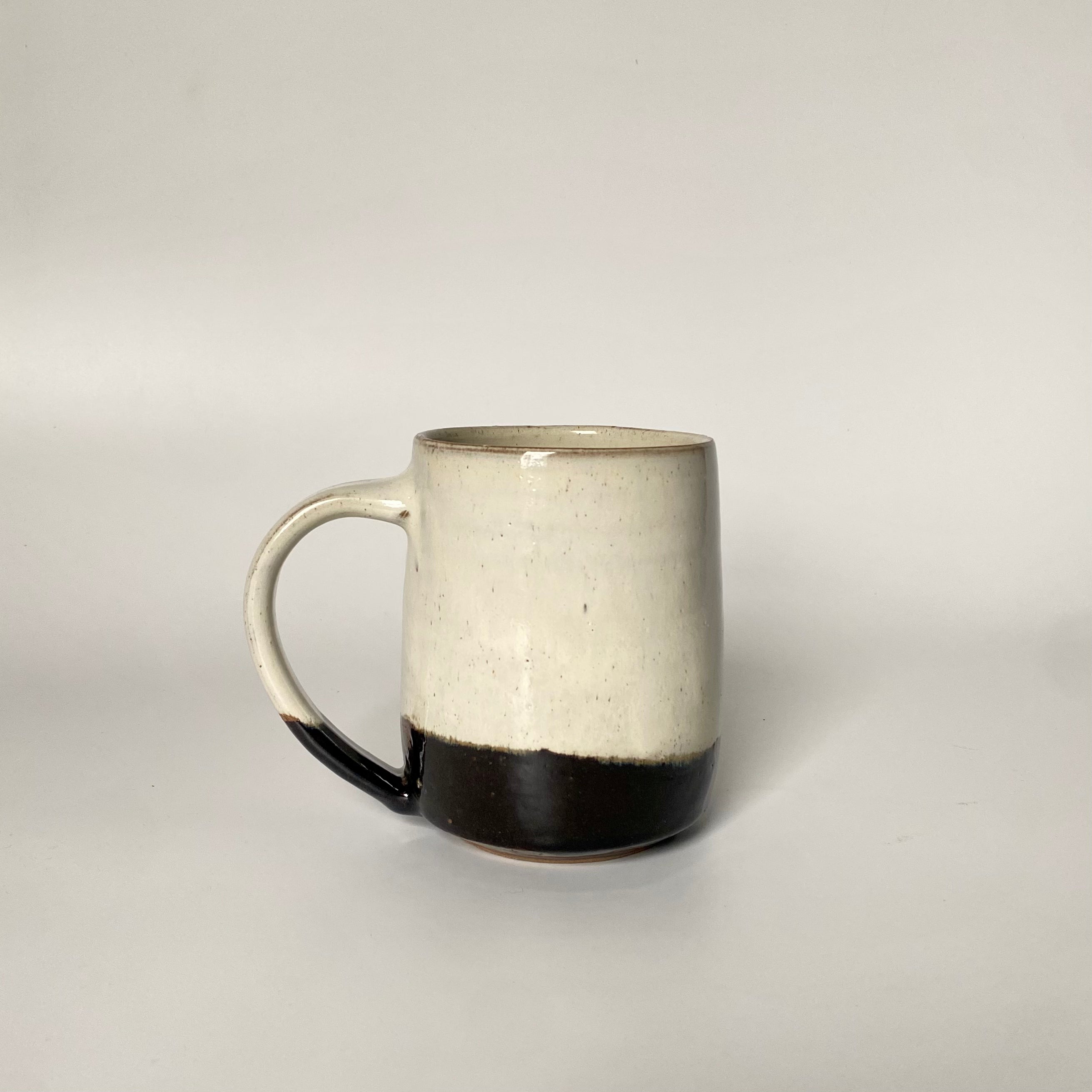 Ceramic Everyday Mug - Beige & Brown | MIKA