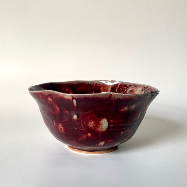 Kayo O’Young / cinnabar glaze bowl 2025
