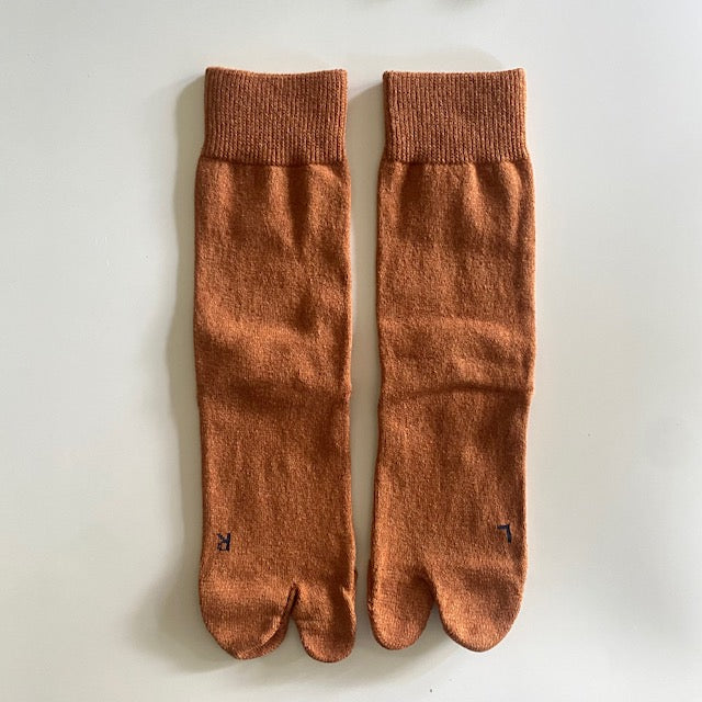 AMITABI Melange Cotton Socks - Taiko Co.Ltd