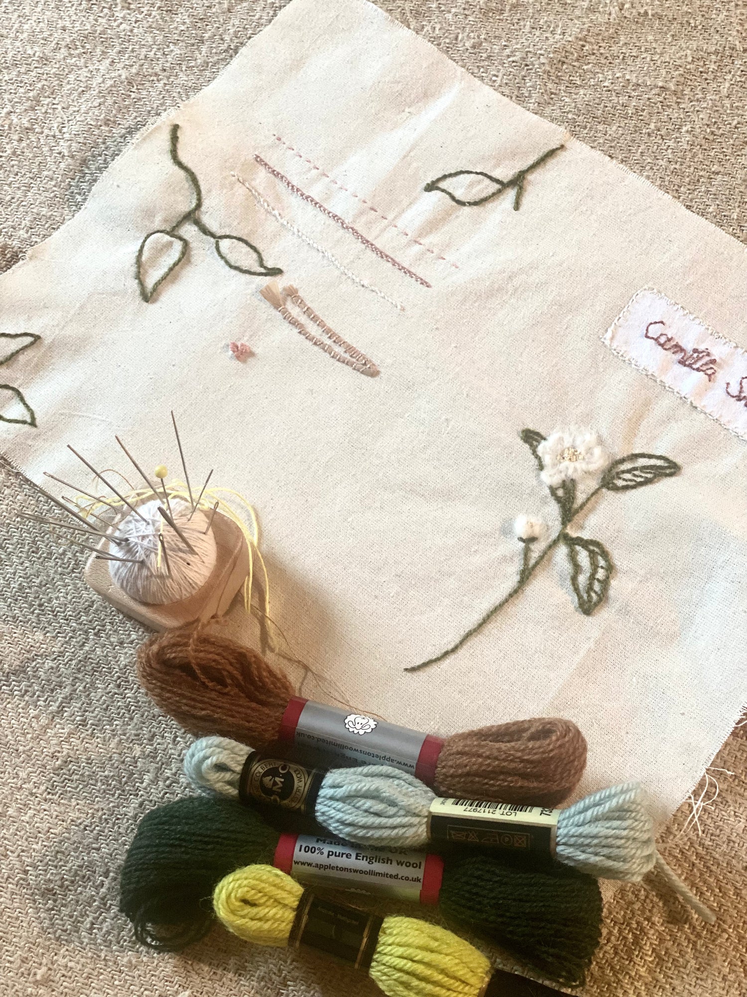 Slow Stitching: A Fall Embroidery Workshop