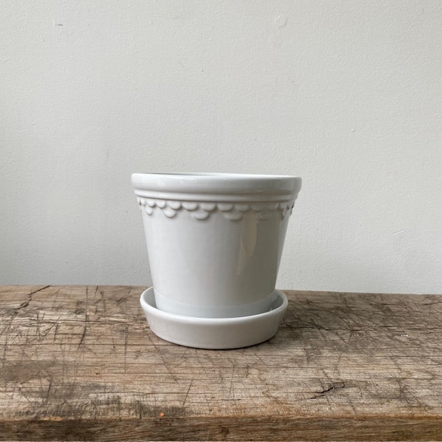 Bergs Potter - Københavener White Glazed - MIKAHardgoods