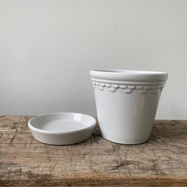 Bergs Potter - Københavener White Glazed - MIKAHardgoods