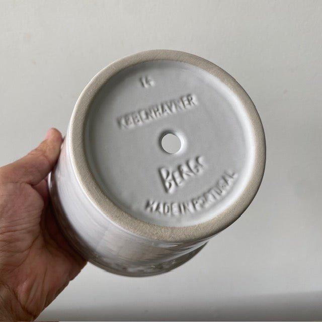 Bergs Potter - Københavener White Glazed - MIKAHardgoods