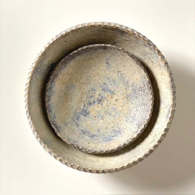 Ceramic Petal Rim Bowl – Waterlight | Utsuroi by MIKA - MIKAHardgoods