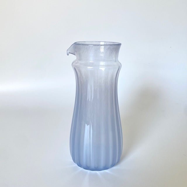 Dusty Pitcher – Blue Grey | HIROY GLASS STUDIO - MIKAHardgoods