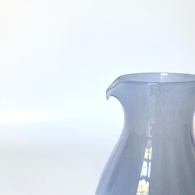 Dusty Pitcher – Blue Grey | HIROY GLASS STUDIO - MIKAHardgoods