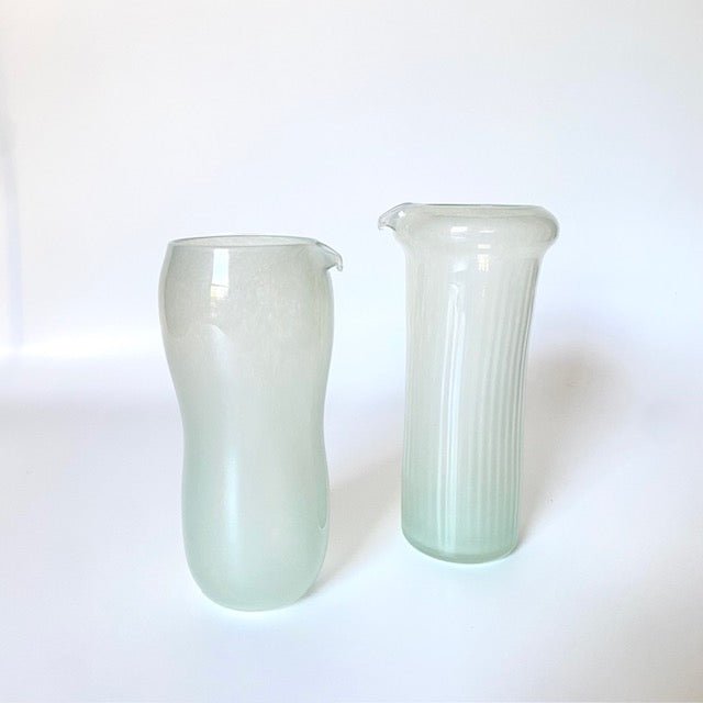 Dusty Pitcher – Mint | HIROY GLASS STUDIO - MIKAHardgoods