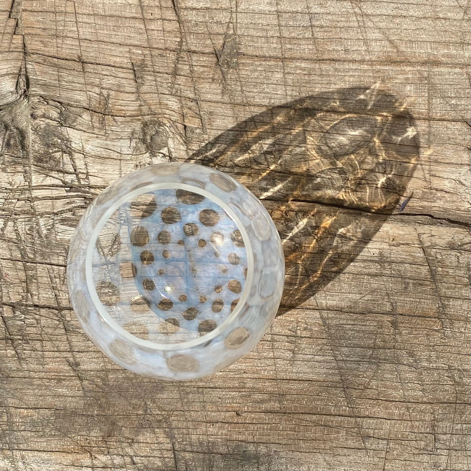 Hirota Glass - Karai Glass tumbler "Polka dots" - MIKAhome goods