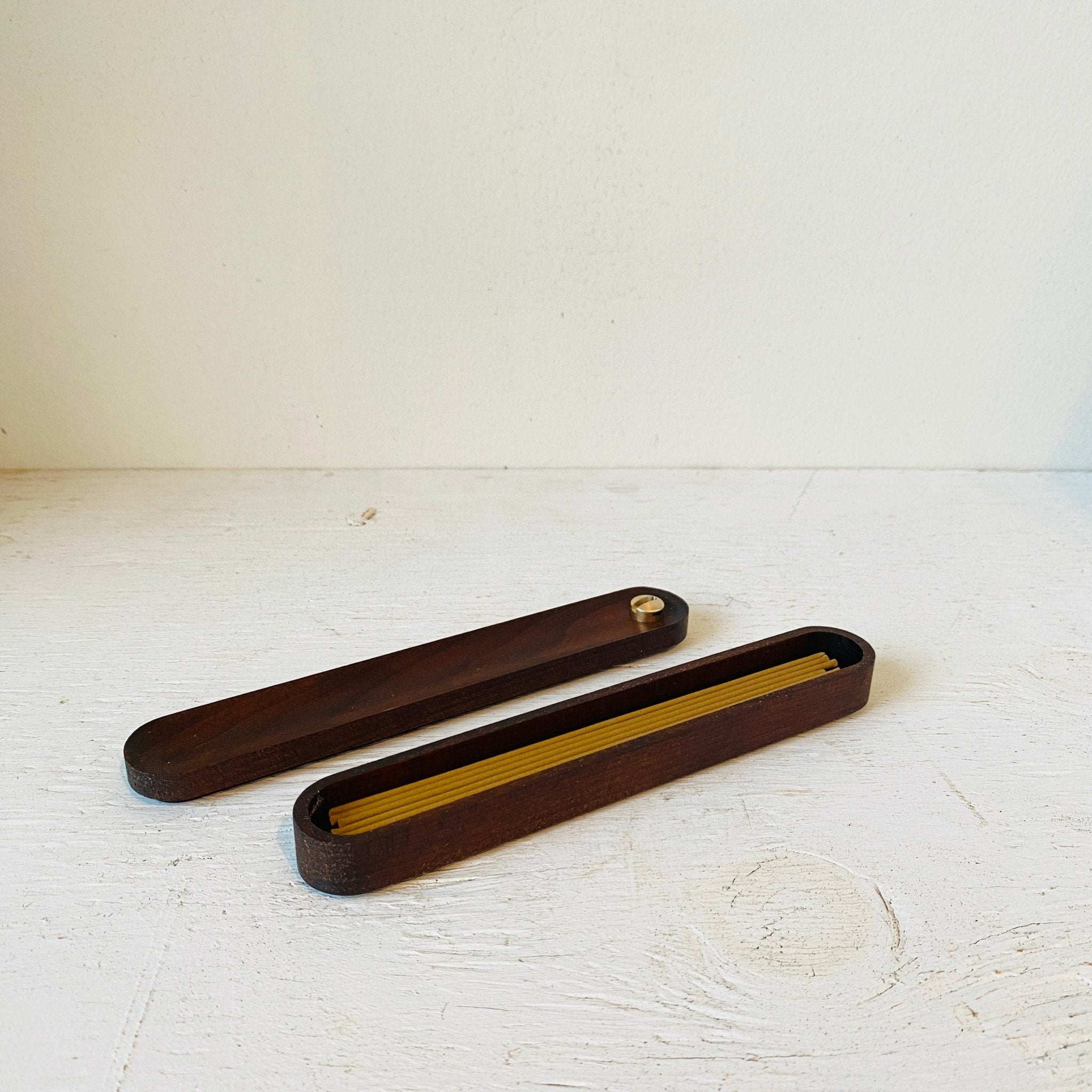 Incense holder with built - in storage - MIKAFleurHardgoods