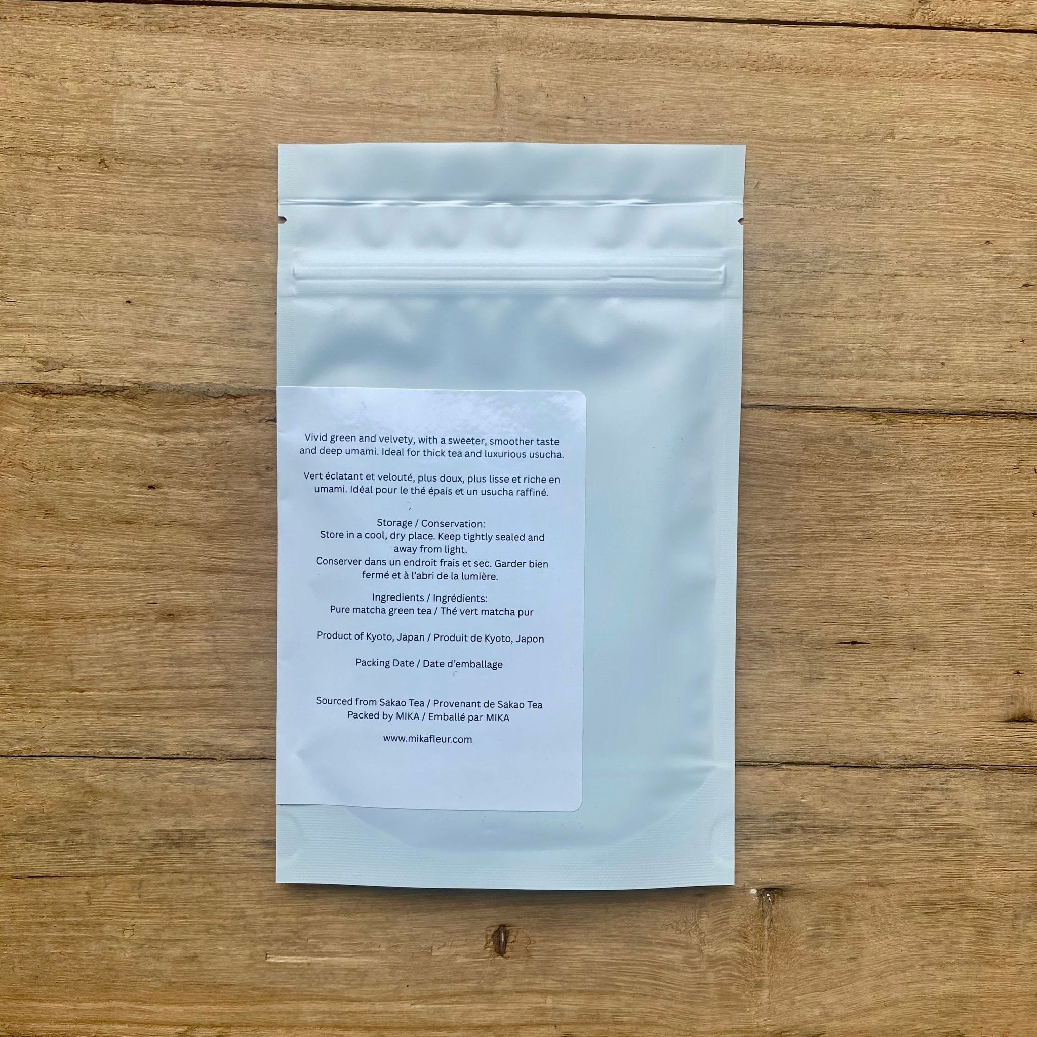 Japanese Matcha Koicha Ceremonial grade 30g - MIKATea