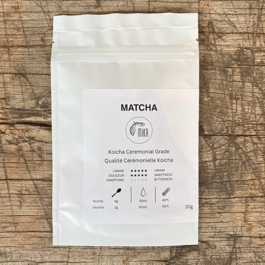 Japanese Matcha Koicha Ceremonial grade 30g - MIKATea