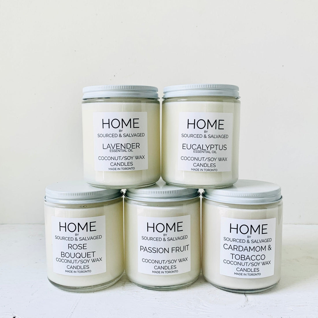 Soy Candle(HOME by SOURCED&SALVAGED ) - MIKAFleurGift Set