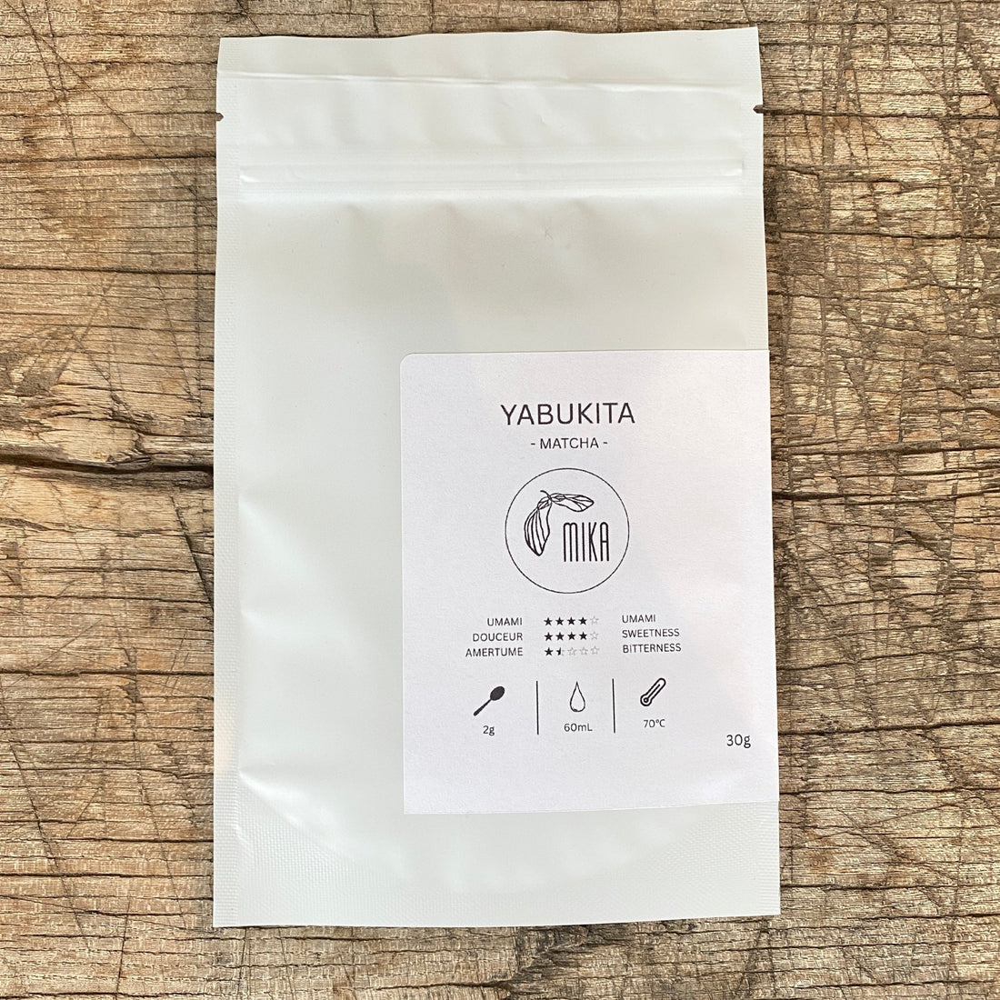 Yabukita - Pure matcha green tea - 30g - MIKATea