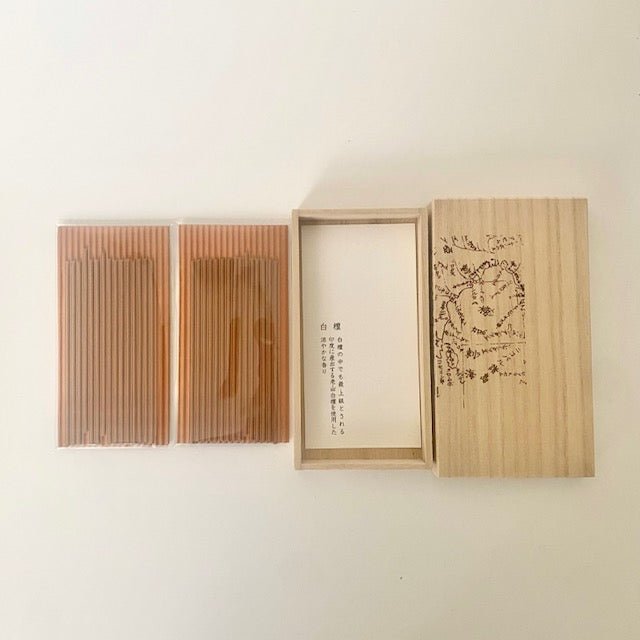 Yamadamatsu Koboku Senshu Byakudan Incense | Premium Mysore Sandalwood - MIKAhome goods