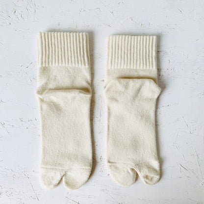 AMITABI Recycled Wool Tabi Socks - Taiko Co.Ltd - MIKAFleur