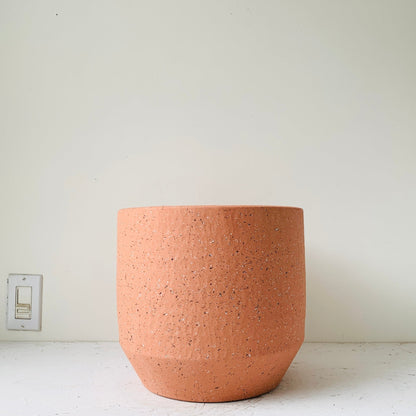 10&quot; Textured pot Red (Terracotta) - MIKAFleurHardgoods
