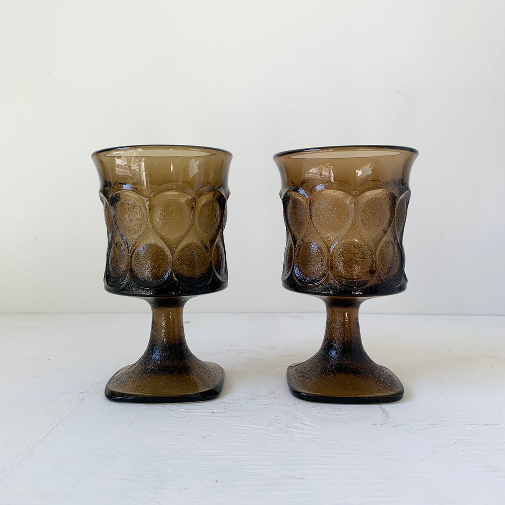 Vintage 1970s Noritake Spotlight Goblet