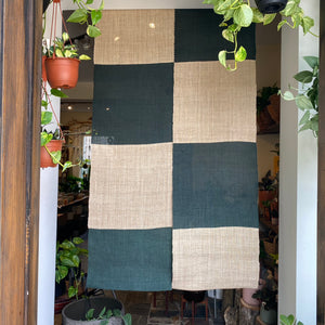 
                  
                    Load image into Gallery viewer, Japanese &amp;quot;Noren&amp;quot; (Checkered pattern)
                  
                