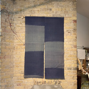 
                  
                    Load image into Gallery viewer, Japanese &amp;quot;Noren&amp;quot; (Indigo and light blue)
                  
                