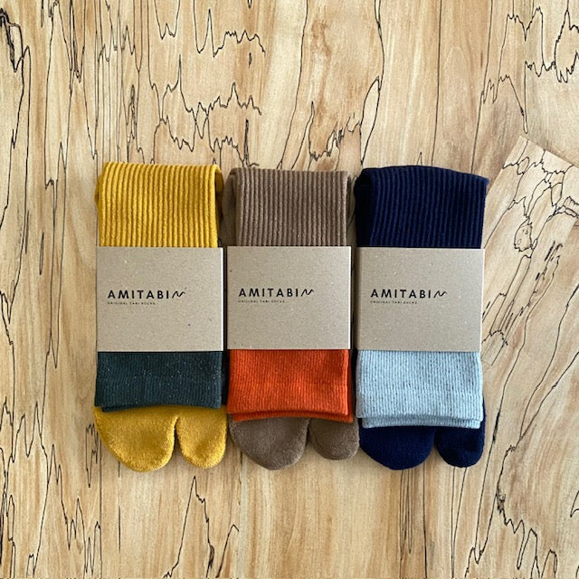 AMITABI Merino Wool Tabi Socks - Taiko Co.Ltd