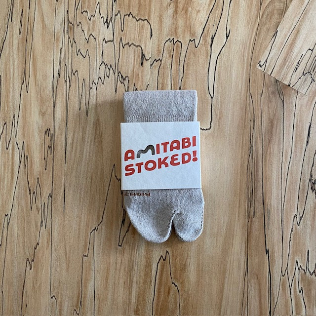 AMITABI STOKED! WASHI WOOL TABI SOCKS