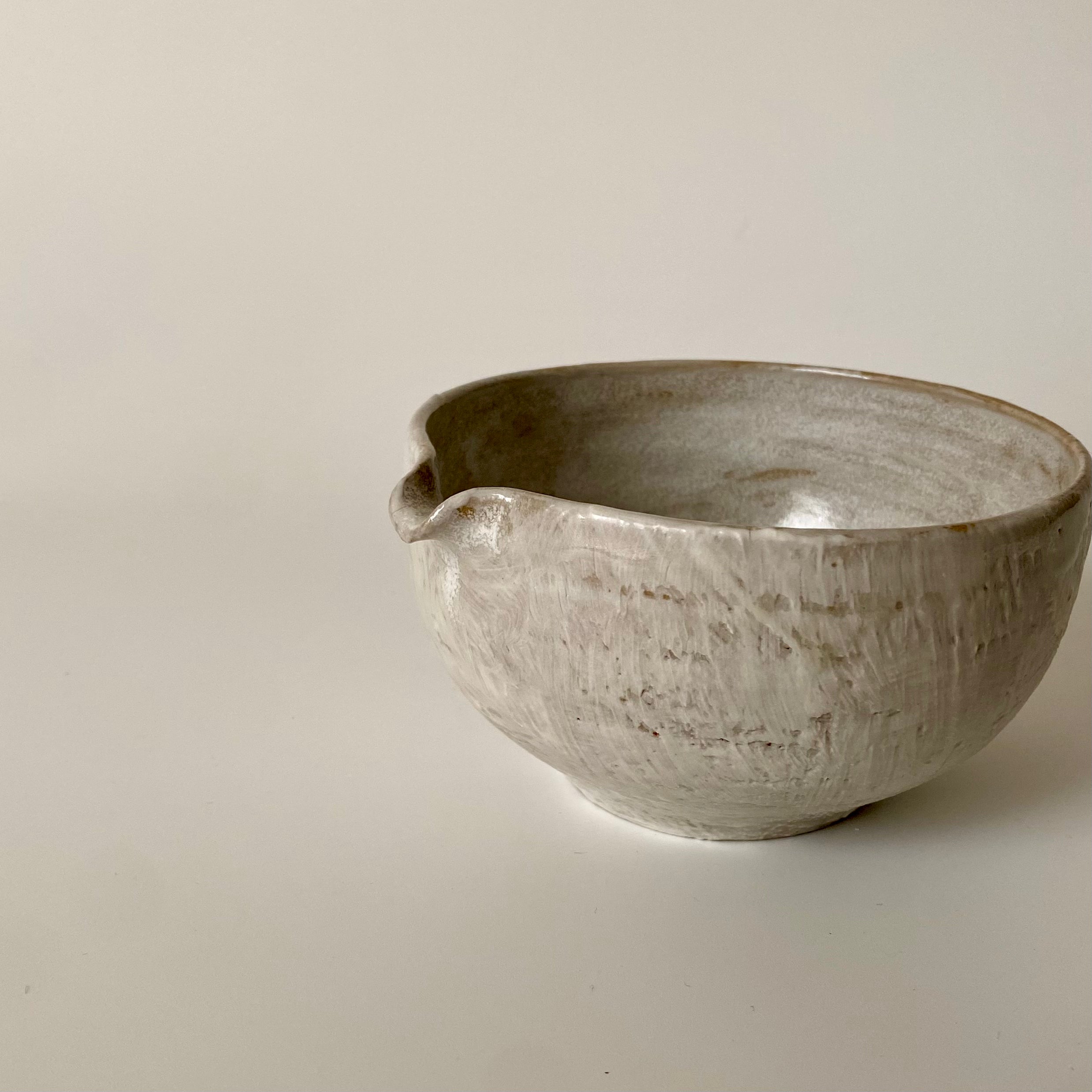 Handmade Ceramic Katakuchi Bowl | MIKA Original Pottery