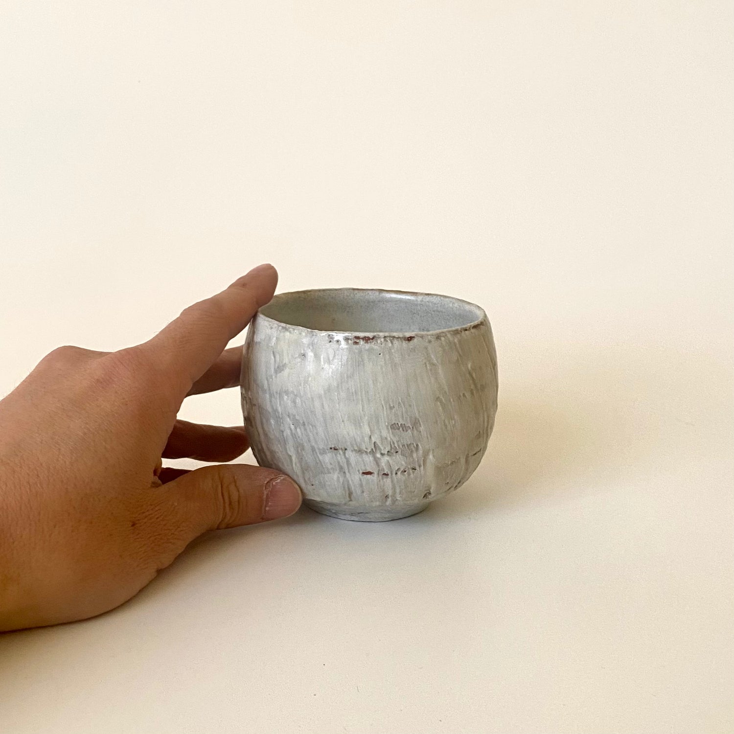 Utsuroi – Handmade Ceramic Latte bowl | MIKA Original Pottery