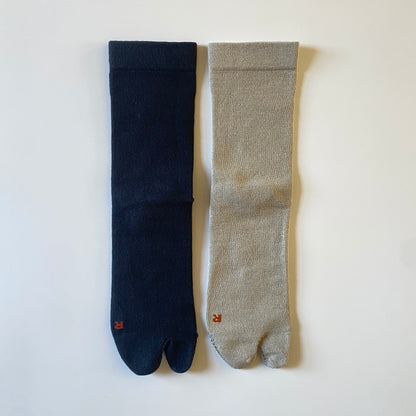 AMIATABI Cotton Silk Basic Tabi Socks