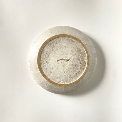 Ceramic Petal Rim Bowl – Frost | Utsuroi by MIKA