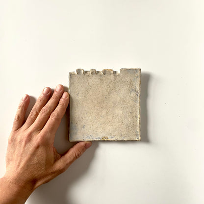 Ceramic 5” Square Plate – Waterlight | Utsuroi by MIKA