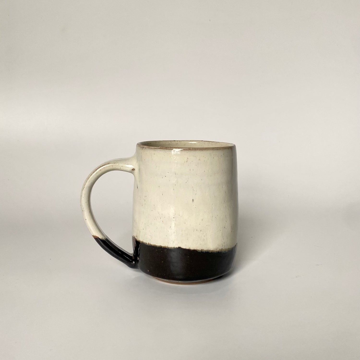 Ceramic Everyday Mug - Beige &amp; Brown | MIKA