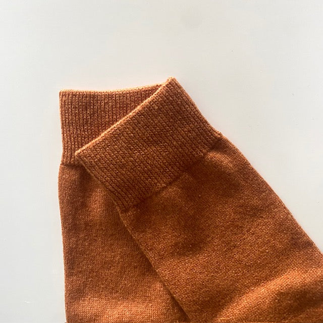 AMITABI Melange Cotton Socks - Taiko Co.Ltd