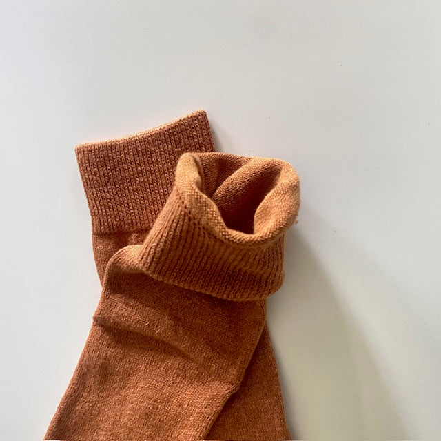 AMITABI Melange Cotton Socks - Taiko Co.Ltd