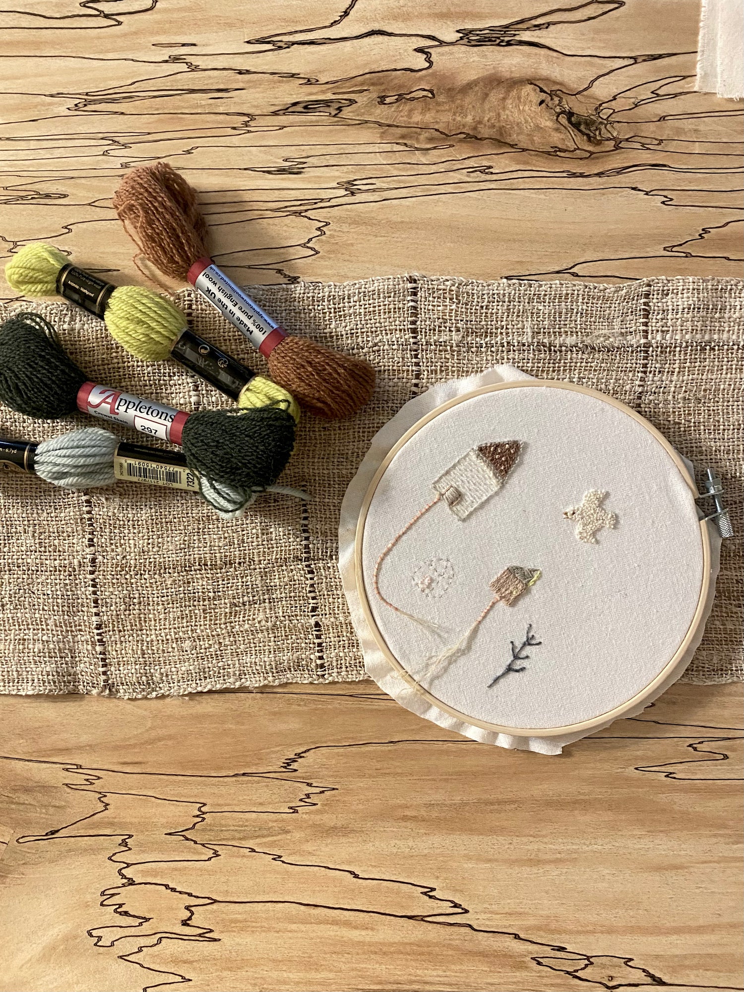 Slow Stitching: A Fall Embroidery Workshop
