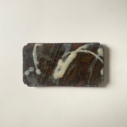 Ceramic rectangular plate | Utsuroi by MIKA