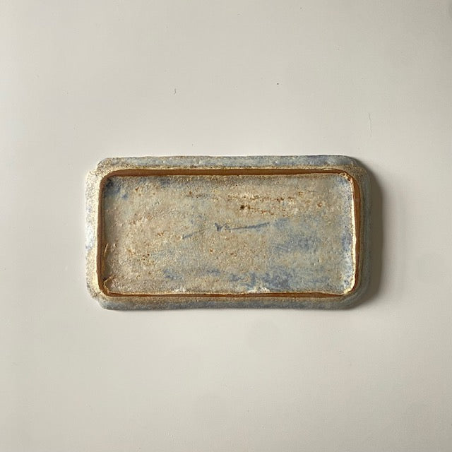 Ceramic rectangular plate | Utsuroi by MIKA