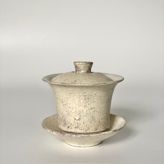 Ceramic Gaiwan C – Birch | Utsuroi by MIKA