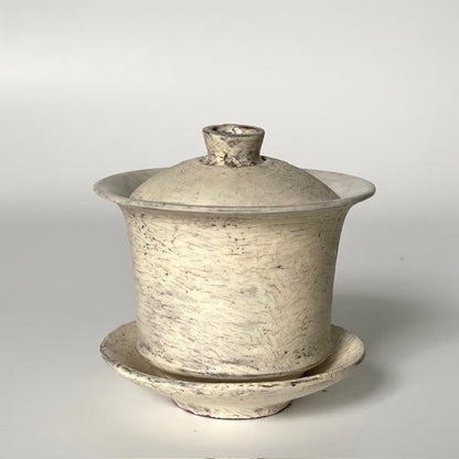 Ceramic Gaiwan D – Birch | Utsuroi by MIKA