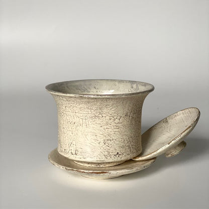Ceramic Gaiwan E – Birch | Utsuroi by MIKA