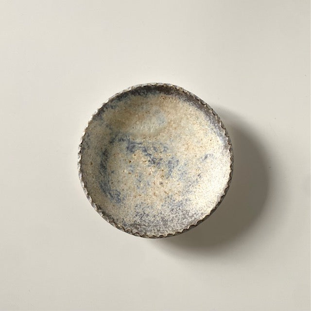 Ceramic Petal Rim Bowl – Waterlight | Utsuroi by MIKA