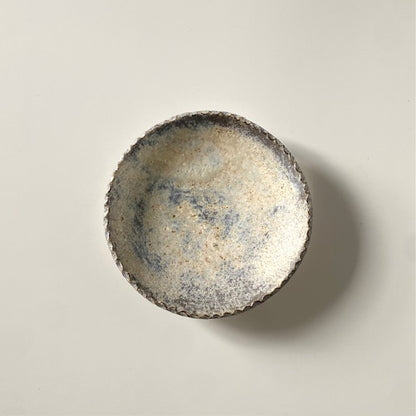 Ceramic Petal Rim Bowl – Waterlight | Utsuroi by MIKA