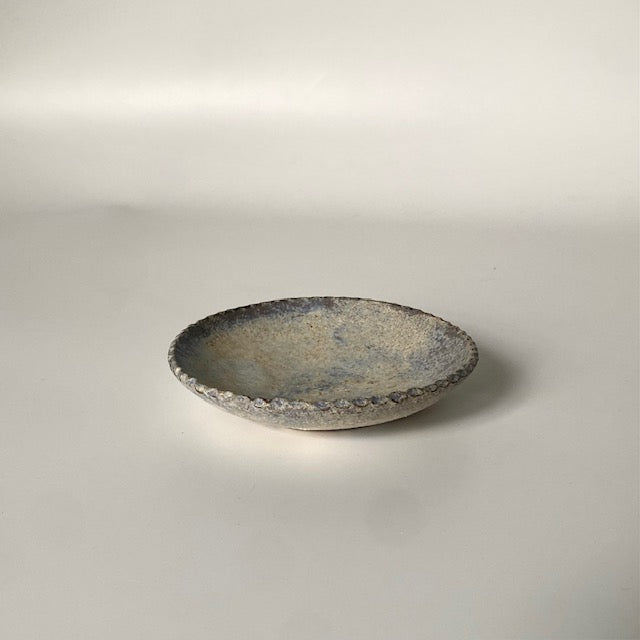 Ceramic Petal Rim Bowl – Waterlight | Utsuroi by MIKA
