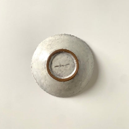 Ceramic Petal Rim Bowl – Frost | Utsuroi by MIKA