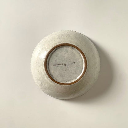 Ceramic Petal Rim Bowl – Frost | Utsuroi by MIKA