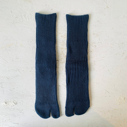 AMITABI Low gauge ribbed tabi socks - Taiko Co.Ltd - MIKAFleurHardgoods